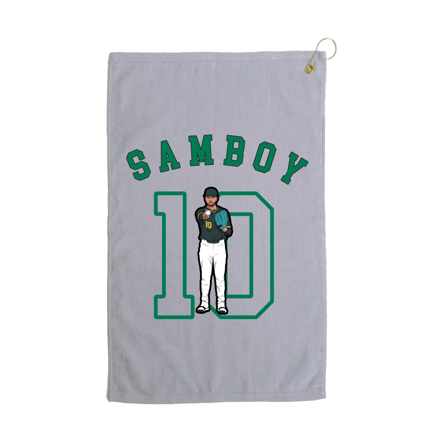 Golf Towel — Shirsey Arch in Grey