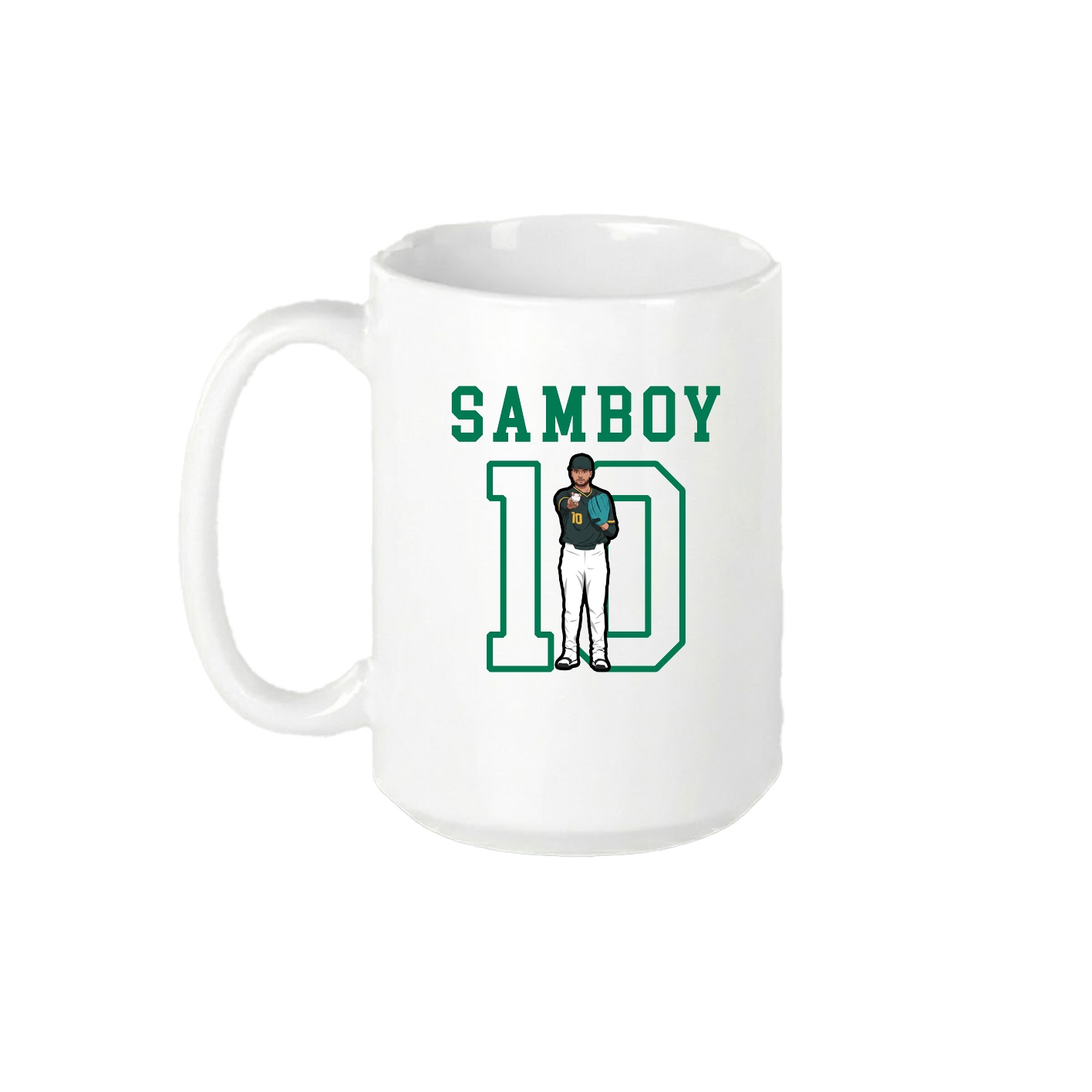 15oz Coffee Mug — Shirsey in White