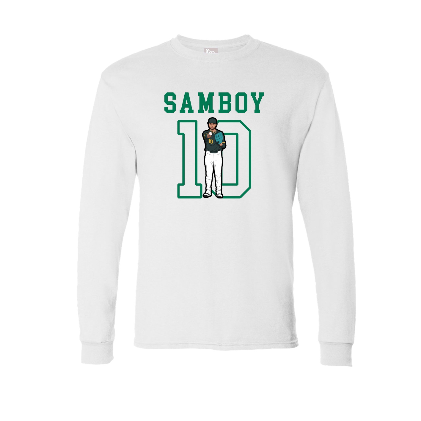 Long Sleeve Tee — Shirsey in White