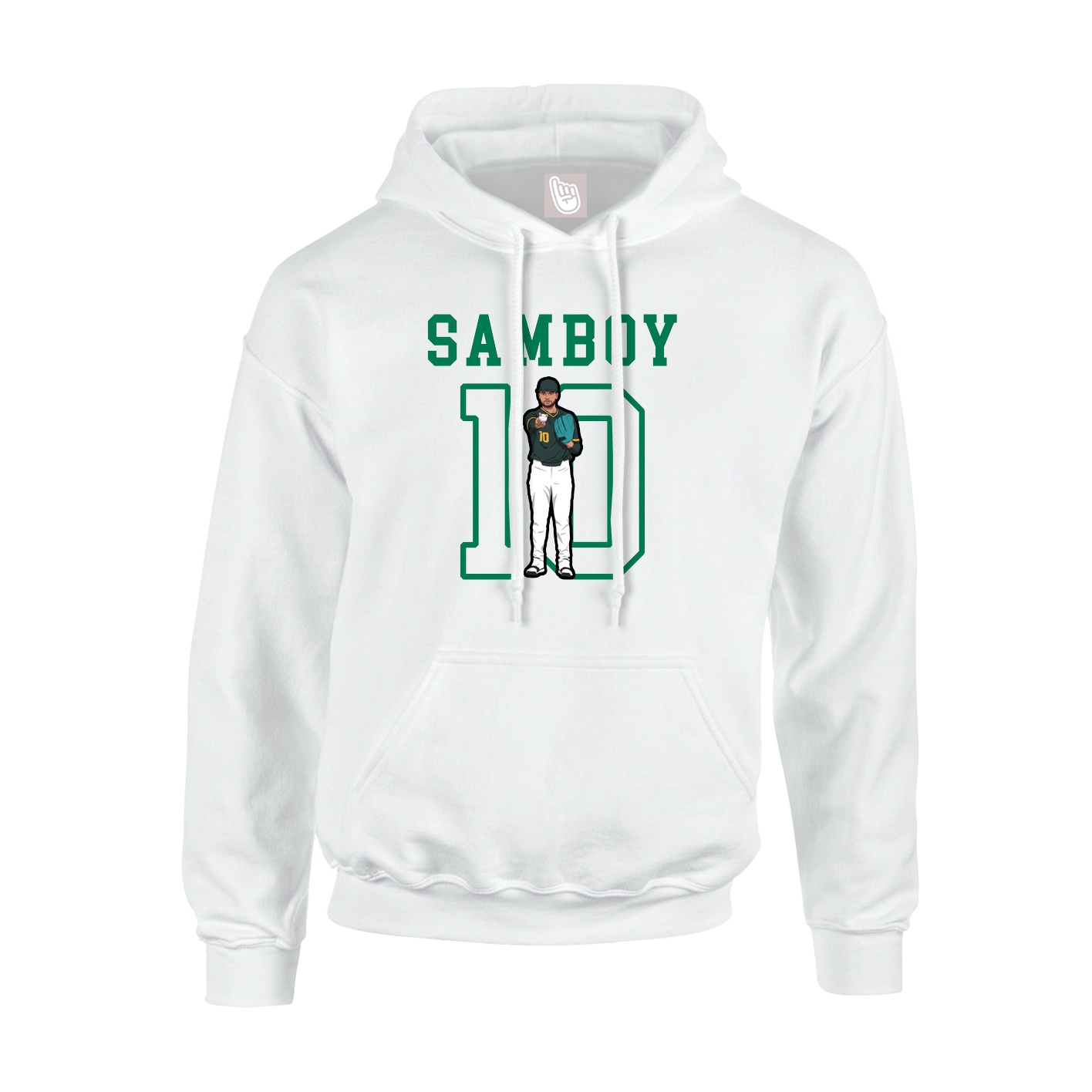 Youth Hoodie — Shirsey in White