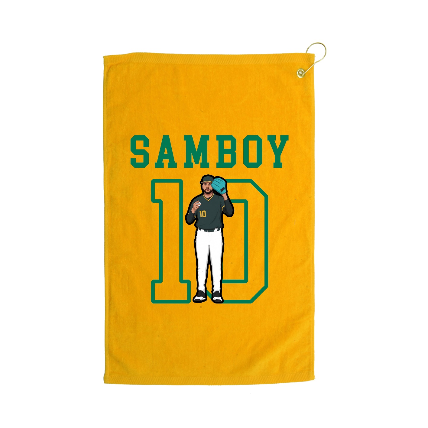 Golf Towel — Shirsey in Gold