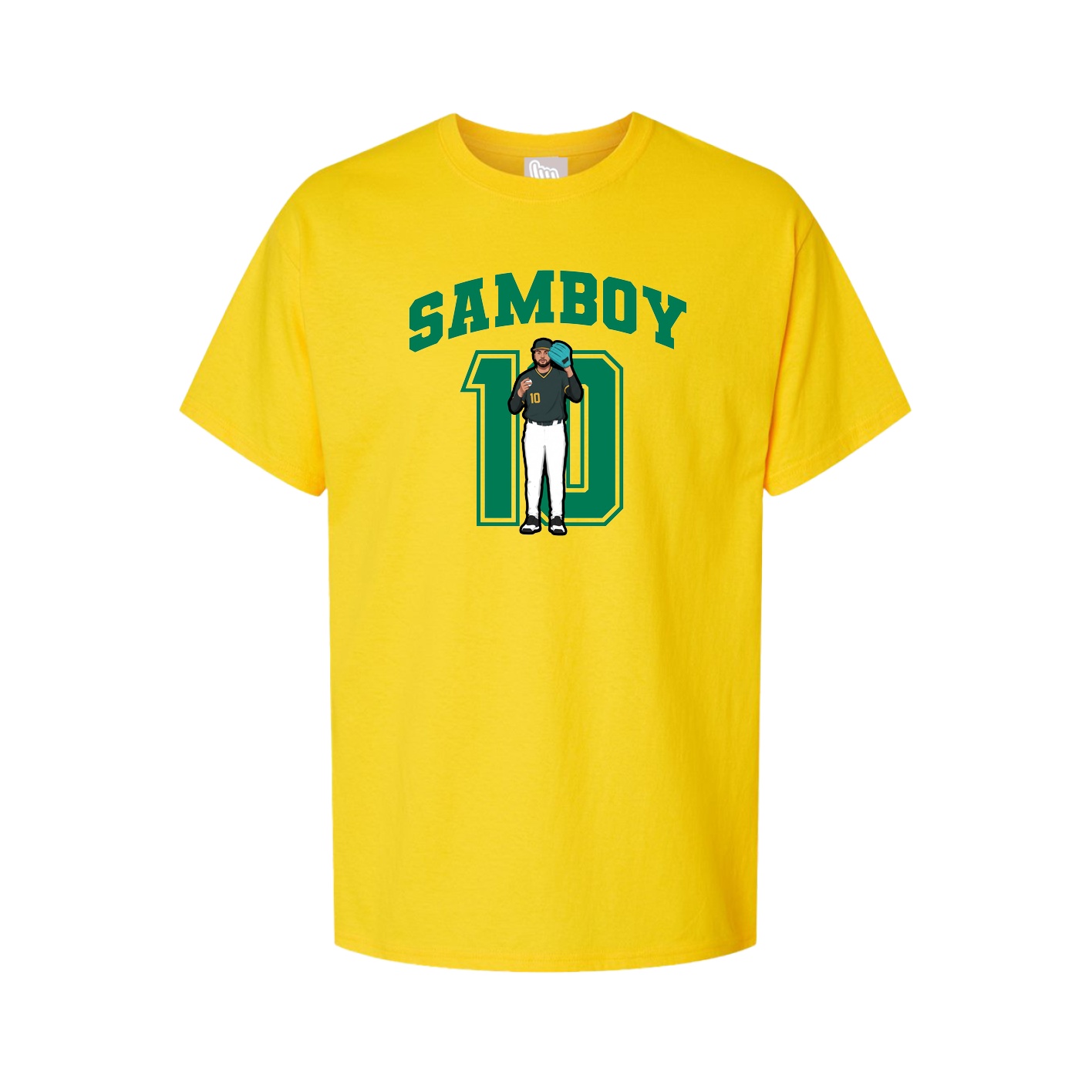 Tee — Number in Gold