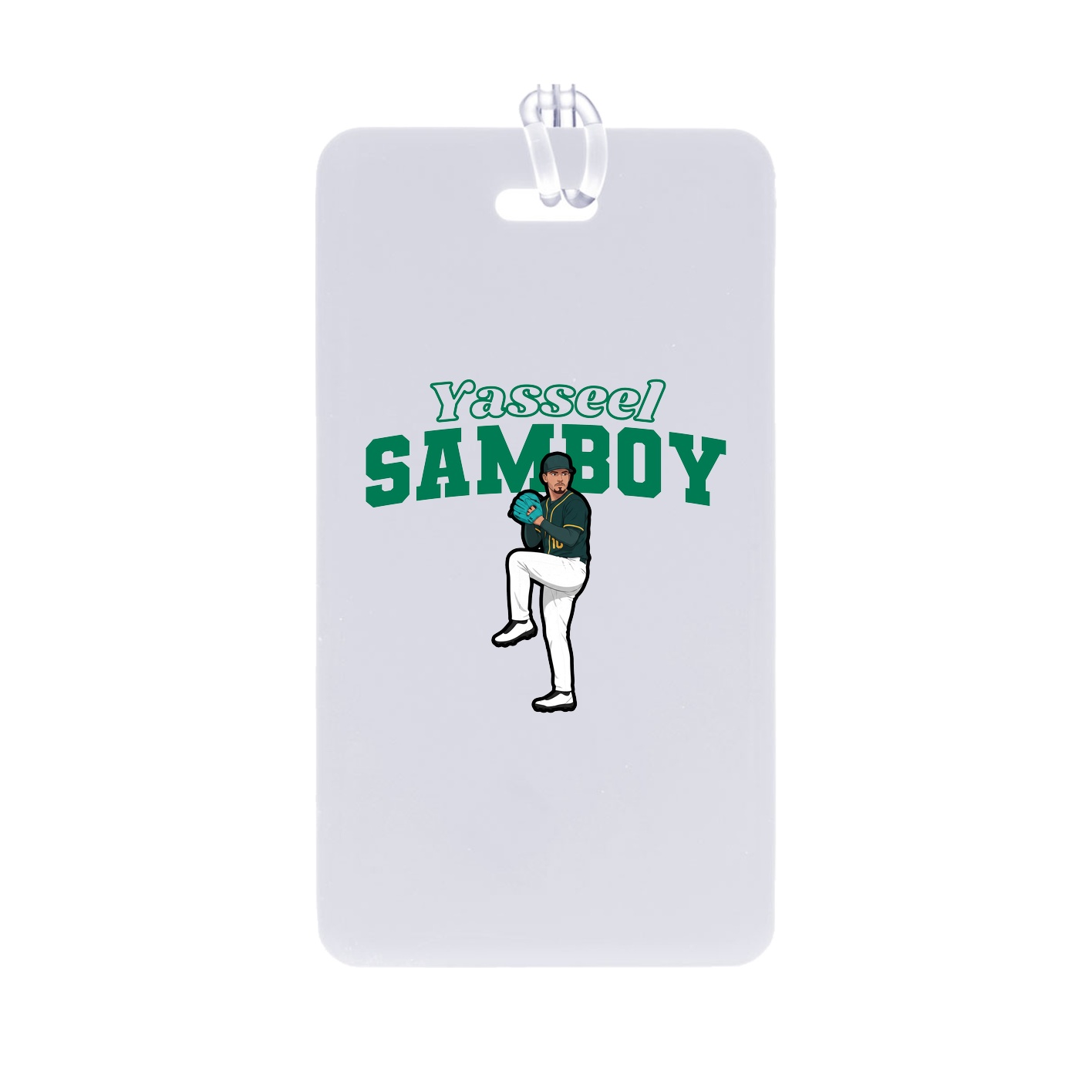 Bag Tag — Name Arch in Classic