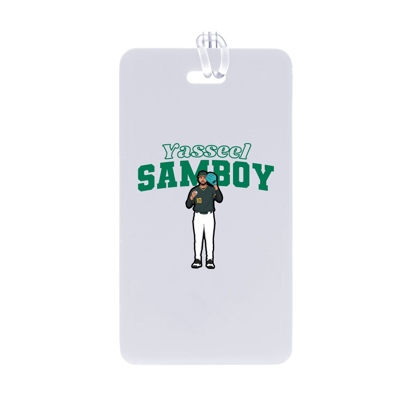 Bag Tag — Name Arch in Classic