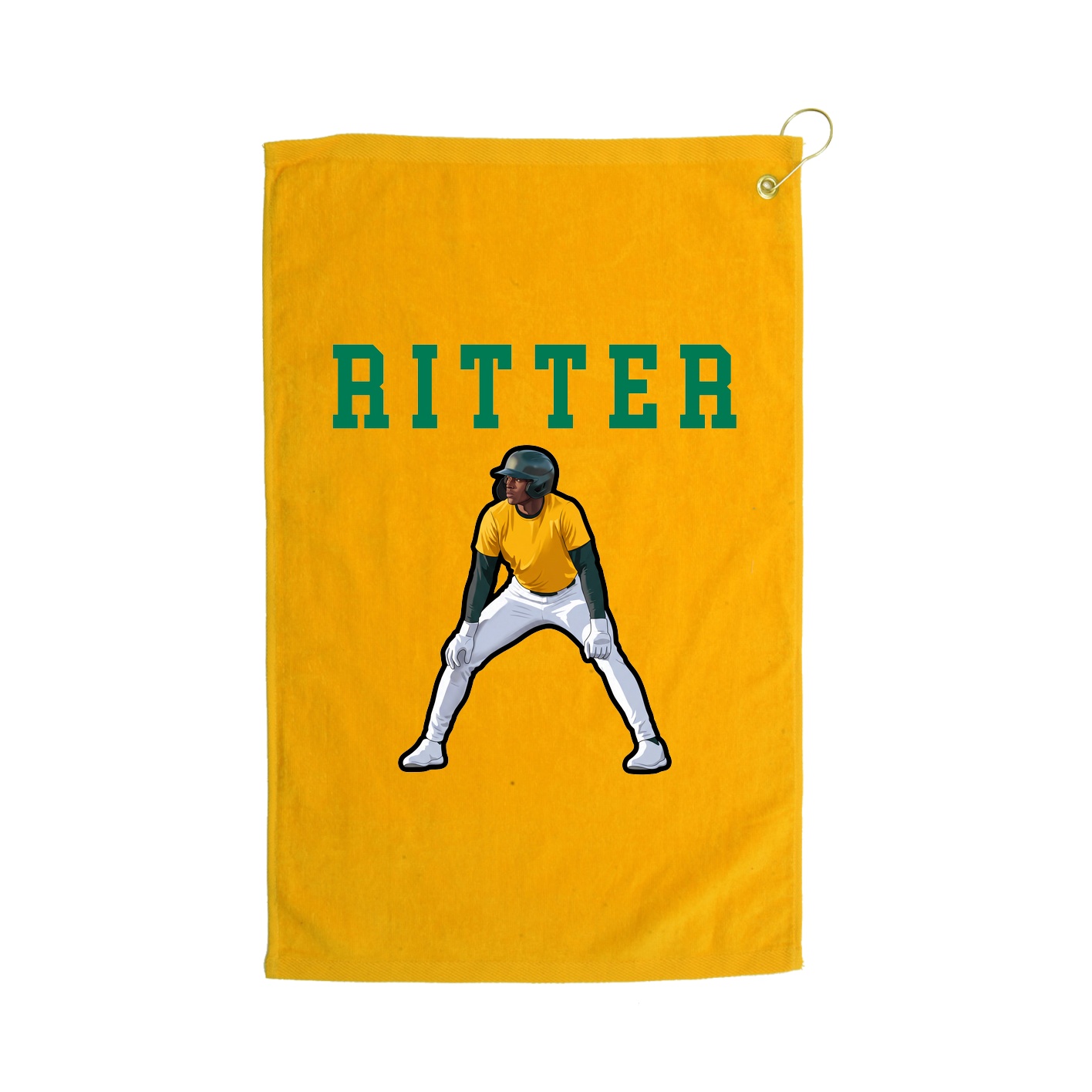 Golf Towel — Shirsey in Gold