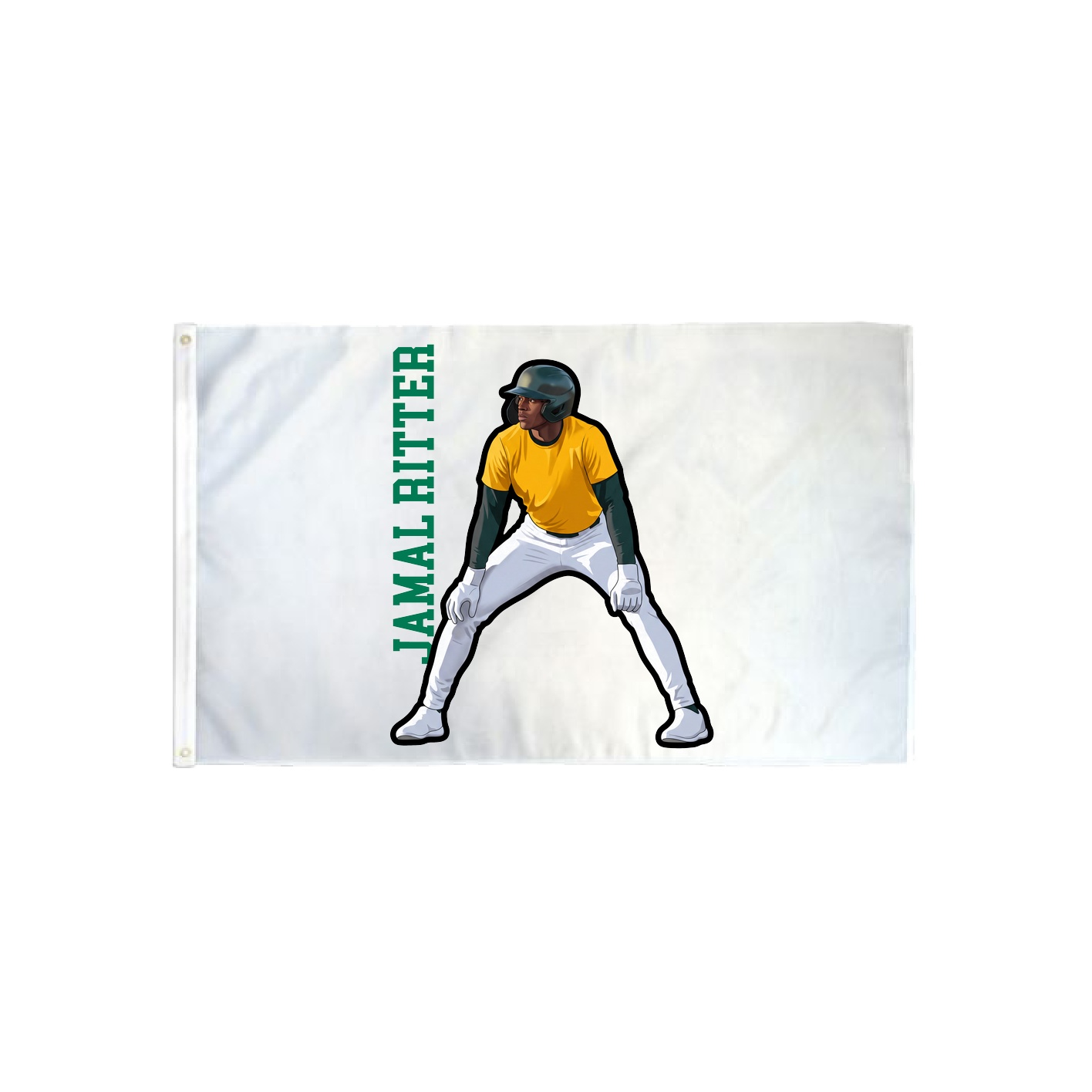3x5 Flag — Name Vertical in Classic