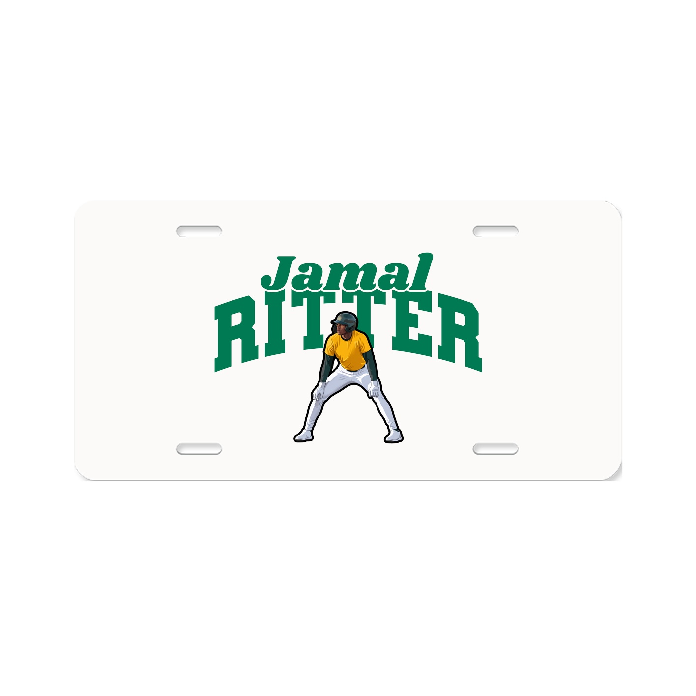 License Plate — Signature Arch in Classic
