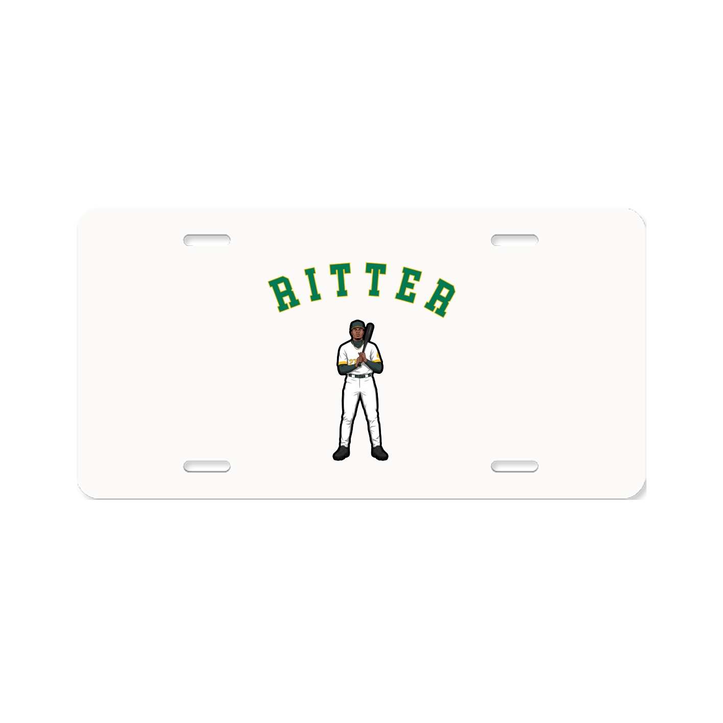 License Plate — Shirsey Arch in Classic