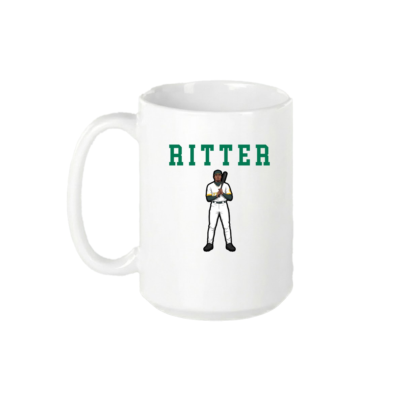 15oz Coffee Mug — Shirsey in White