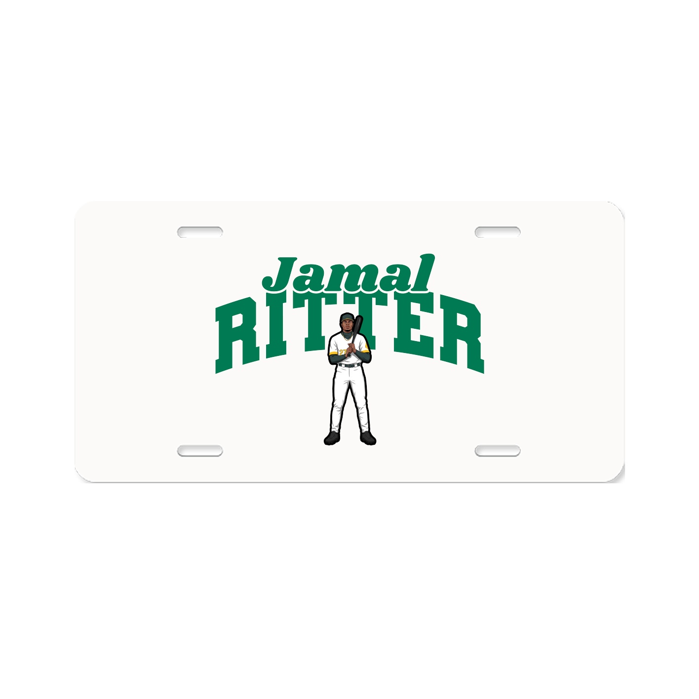 License Plate — Signature Arch in Classic