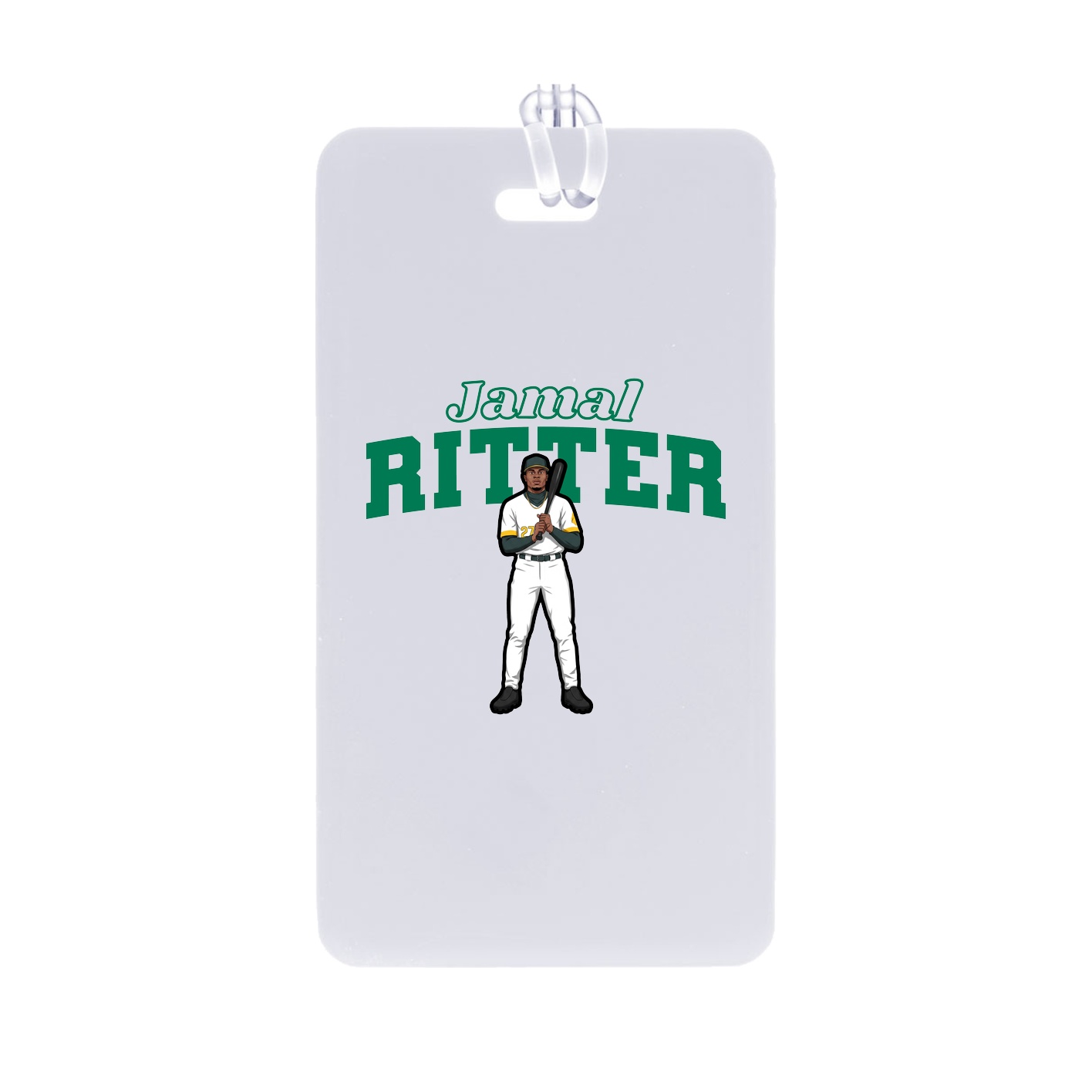 Bag Tag — Name Arch in Classic