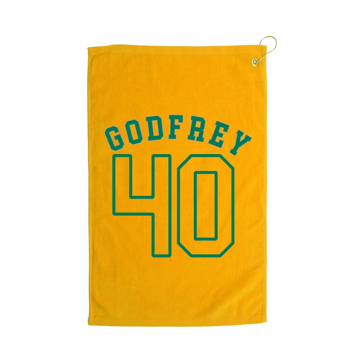 Golf Towel — Shirsey Arch in Gold