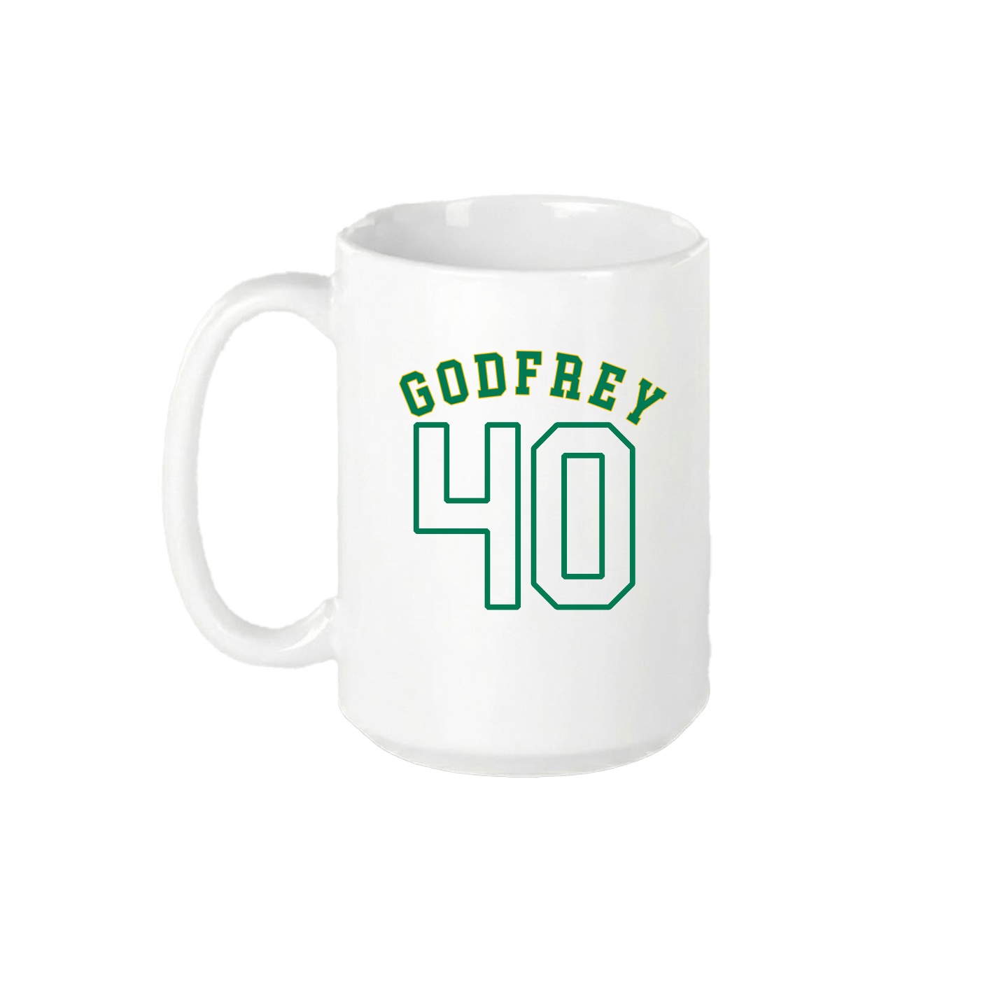 15oz Coffee Mug — Shirsey Arch in White