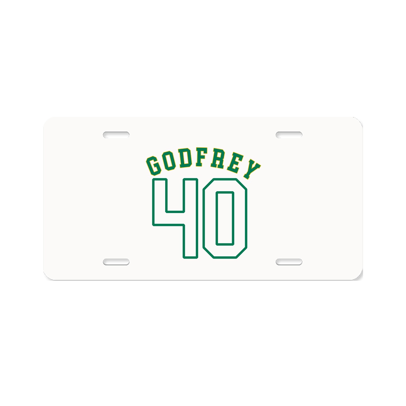 License Plate — Shirsey Arch in Classic