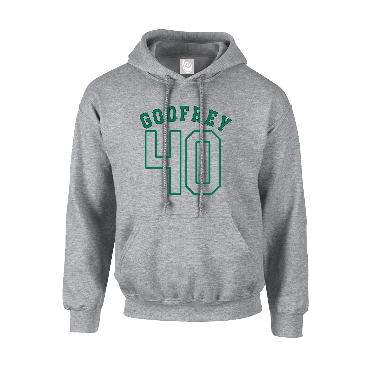 Youth Hoodie — Shirsey Arch in Grey