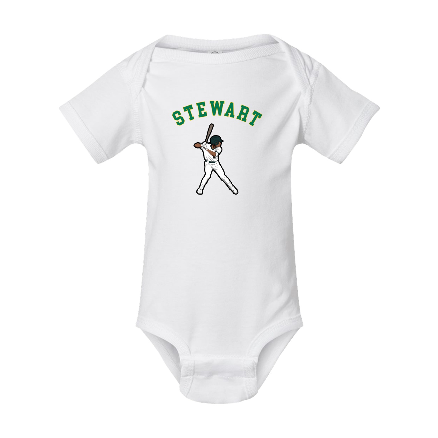 Baby Onesie — Shirsey Arch in White
