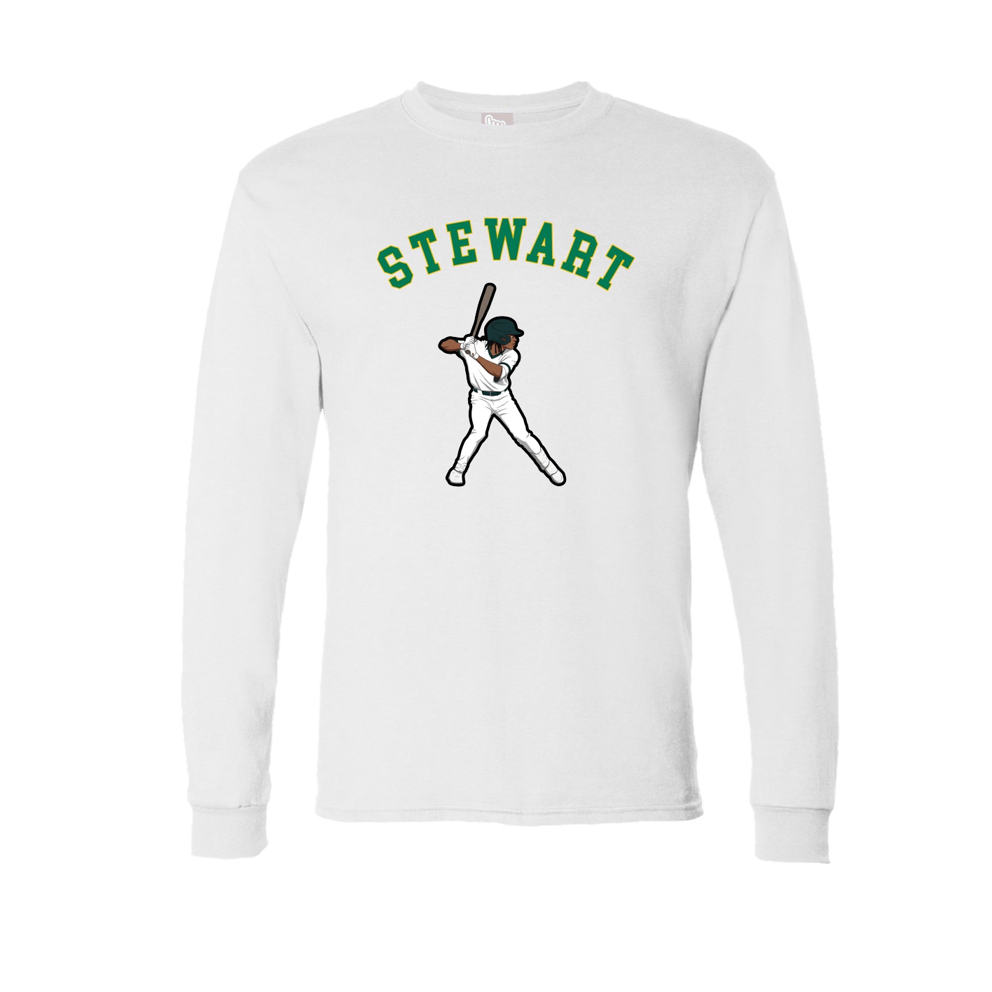Long Sleeve Tee — Shirsey Arch in White