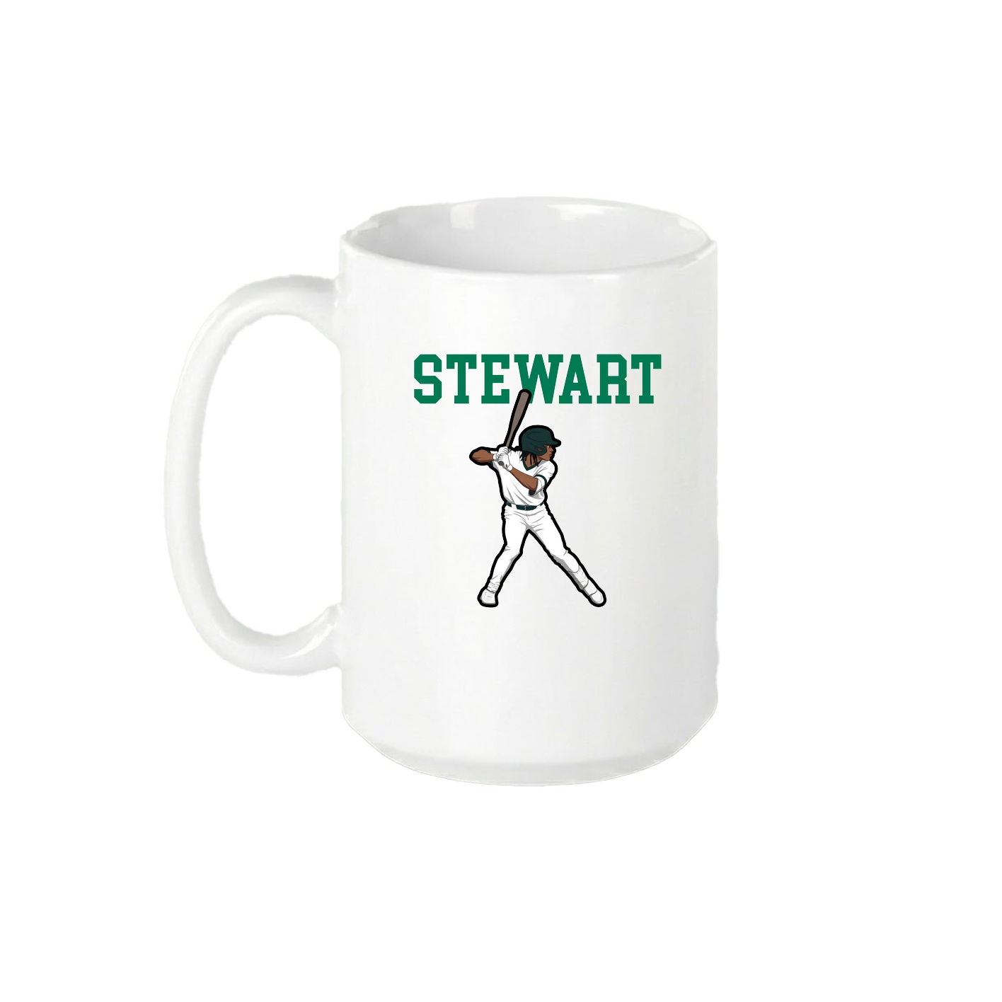 15oz Coffee Mug — Shirsey in White