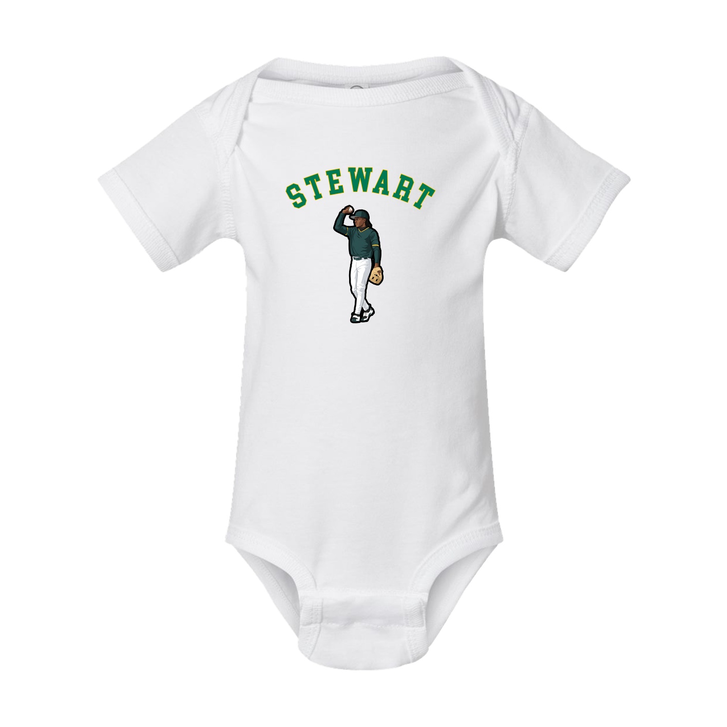 Baby Onesie — Shirsey Arch in White