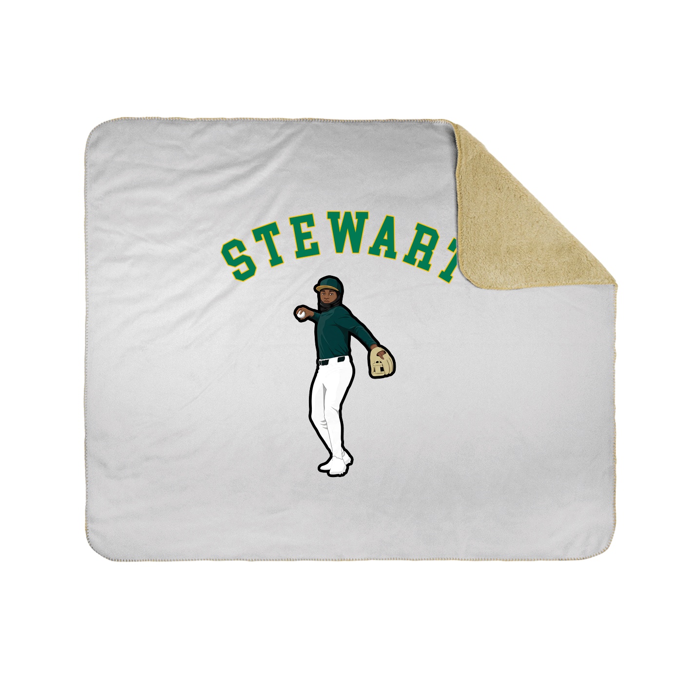 Throw Blanket — Shirsey Arch in White