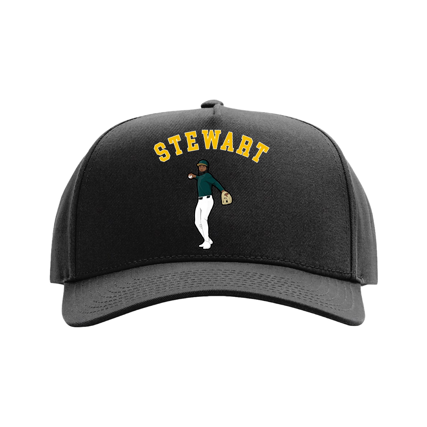 Full Fabric Five-Panel Champ Cap