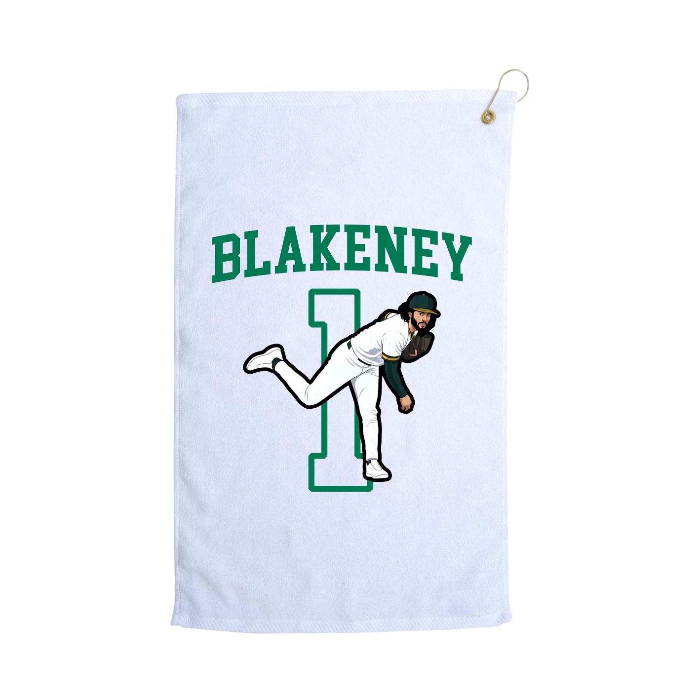 Golf Towel — Shirsey in White