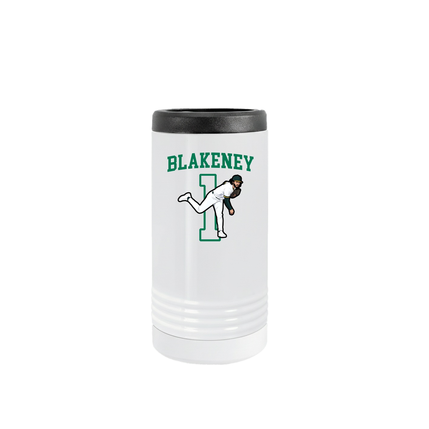 Slim Beverage Holder — Shirsey in White