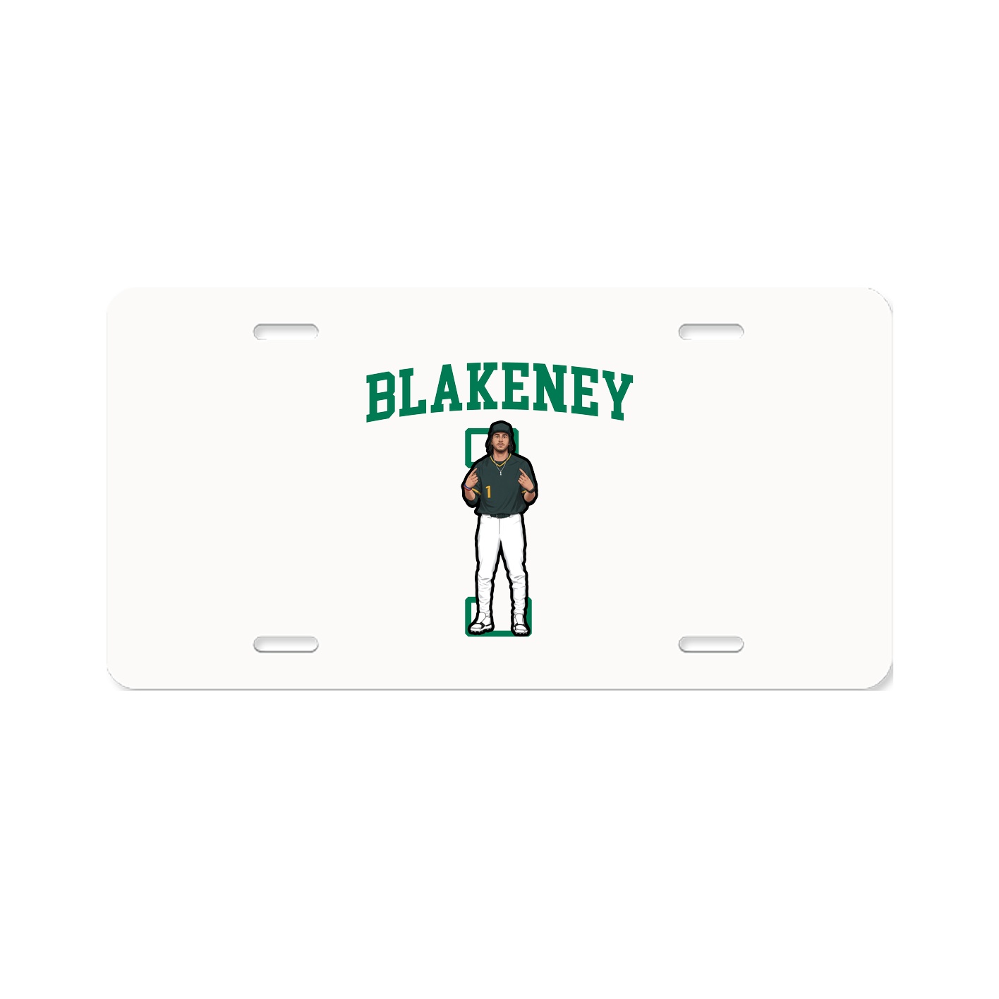 License Plate — Shirsey in Classic