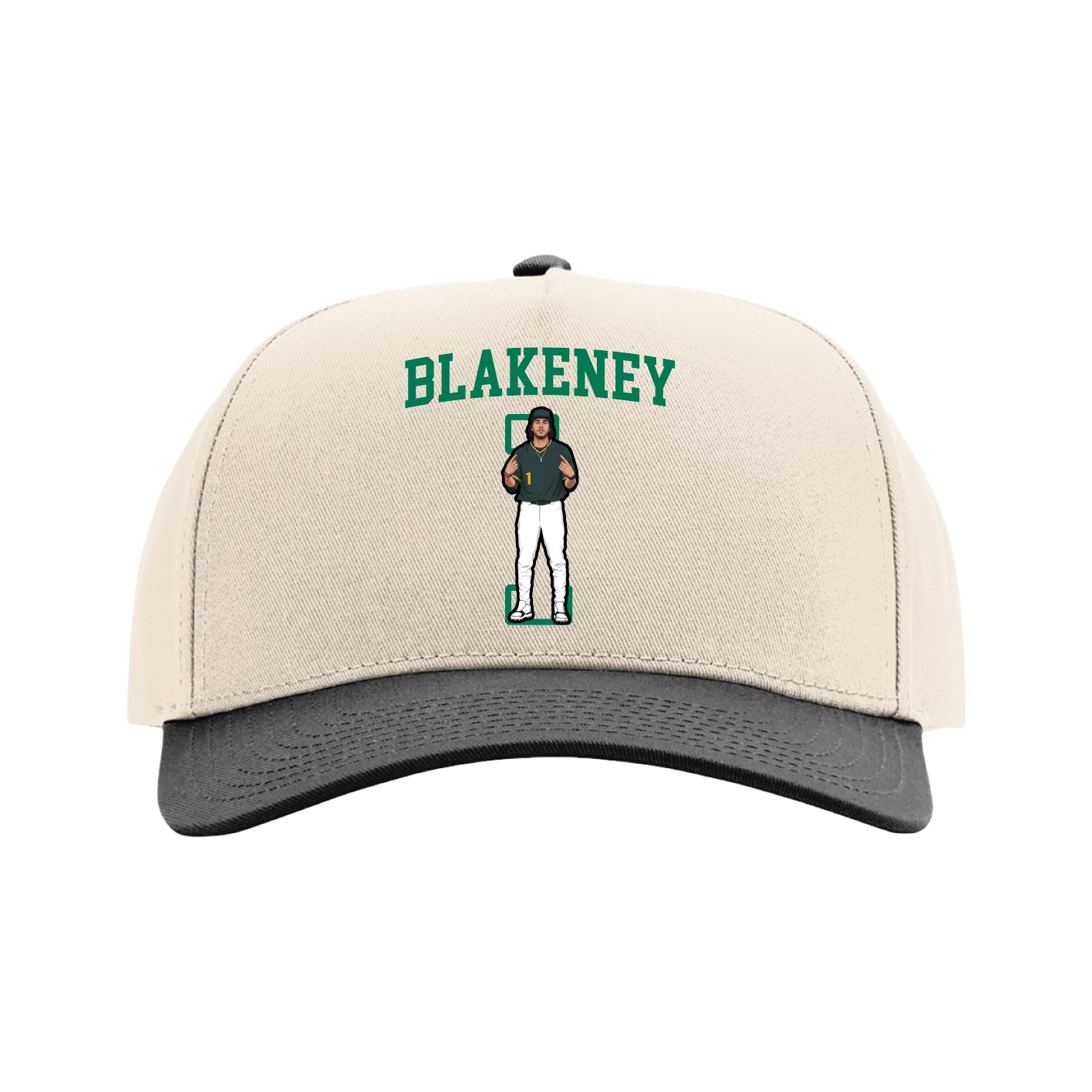 Full Fabric Five-Panel Champ Cap