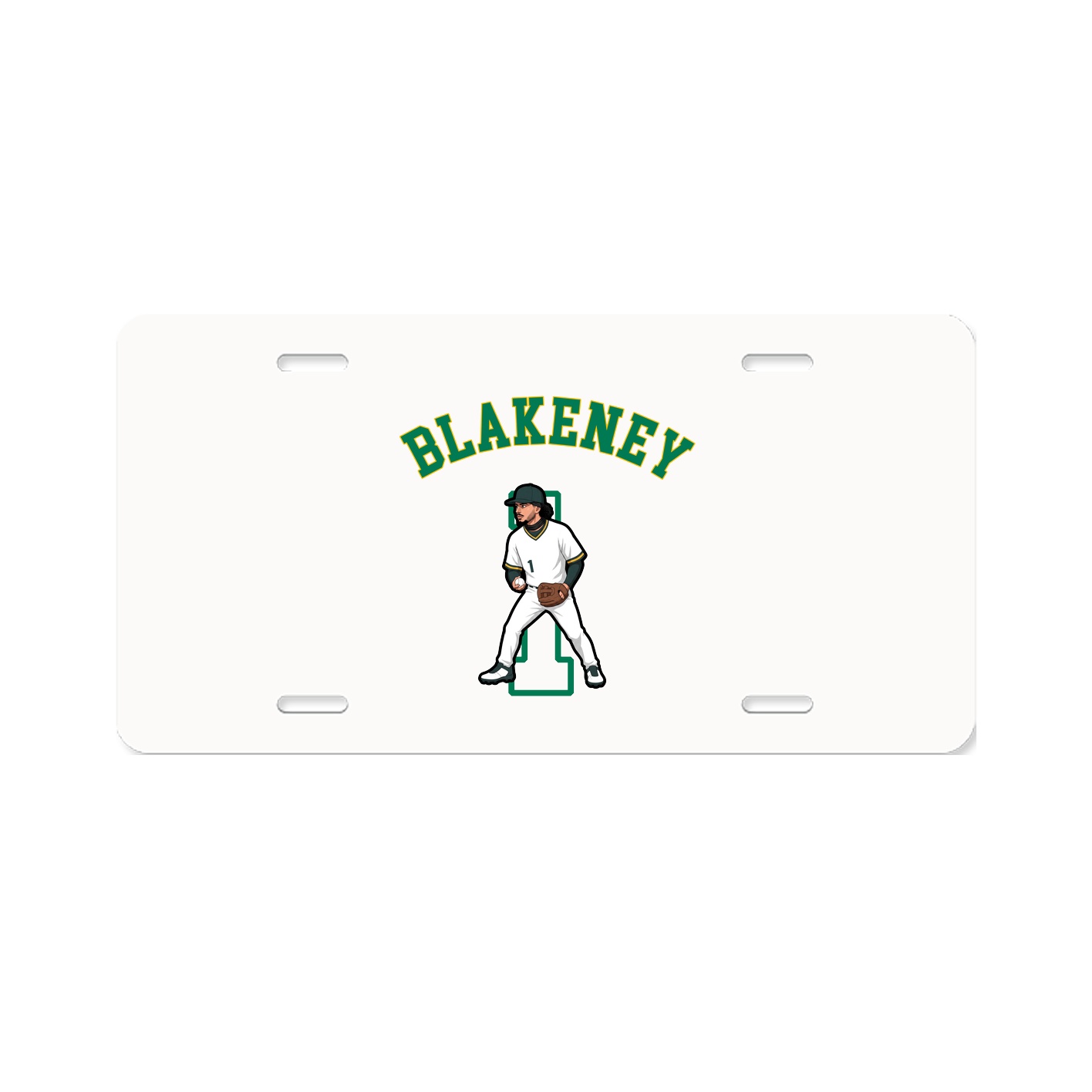 License Plate — Shirsey Arch in Classic