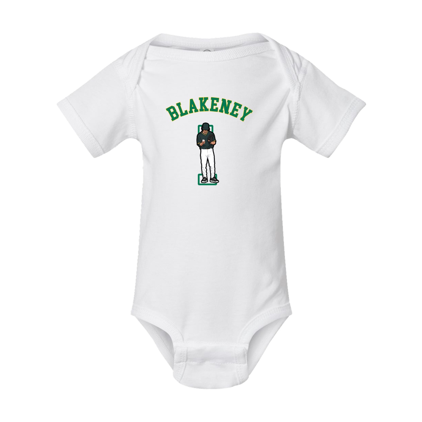 Baby Onesie — Shirsey Arch in White