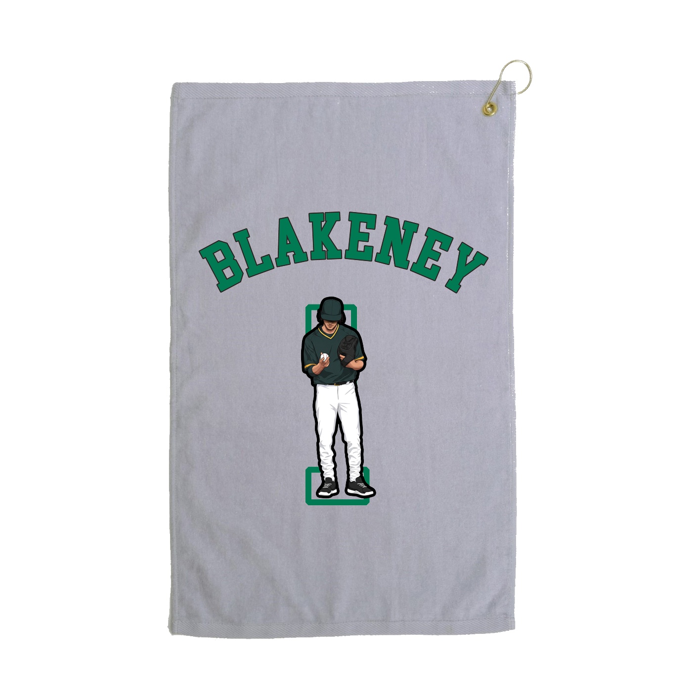 Golf Towel — Shirsey Arch in Grey