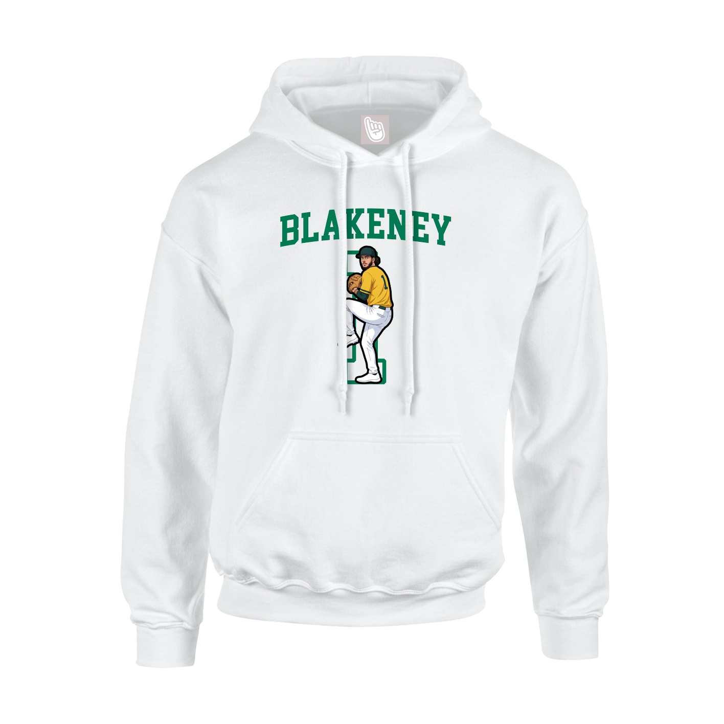 Youth Hoodie — Shirsey in White