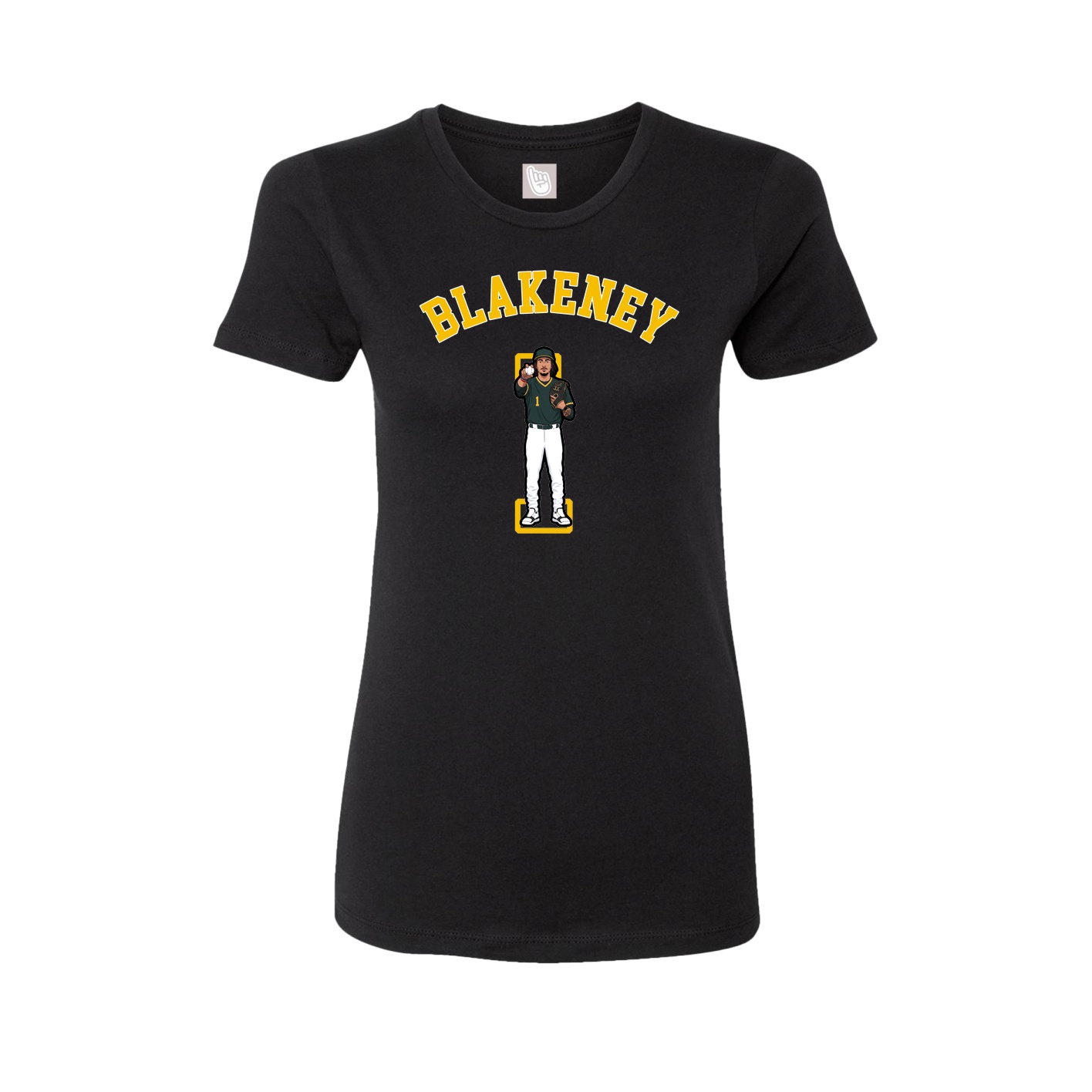 Womens Tee — Shirsey Arch in Black