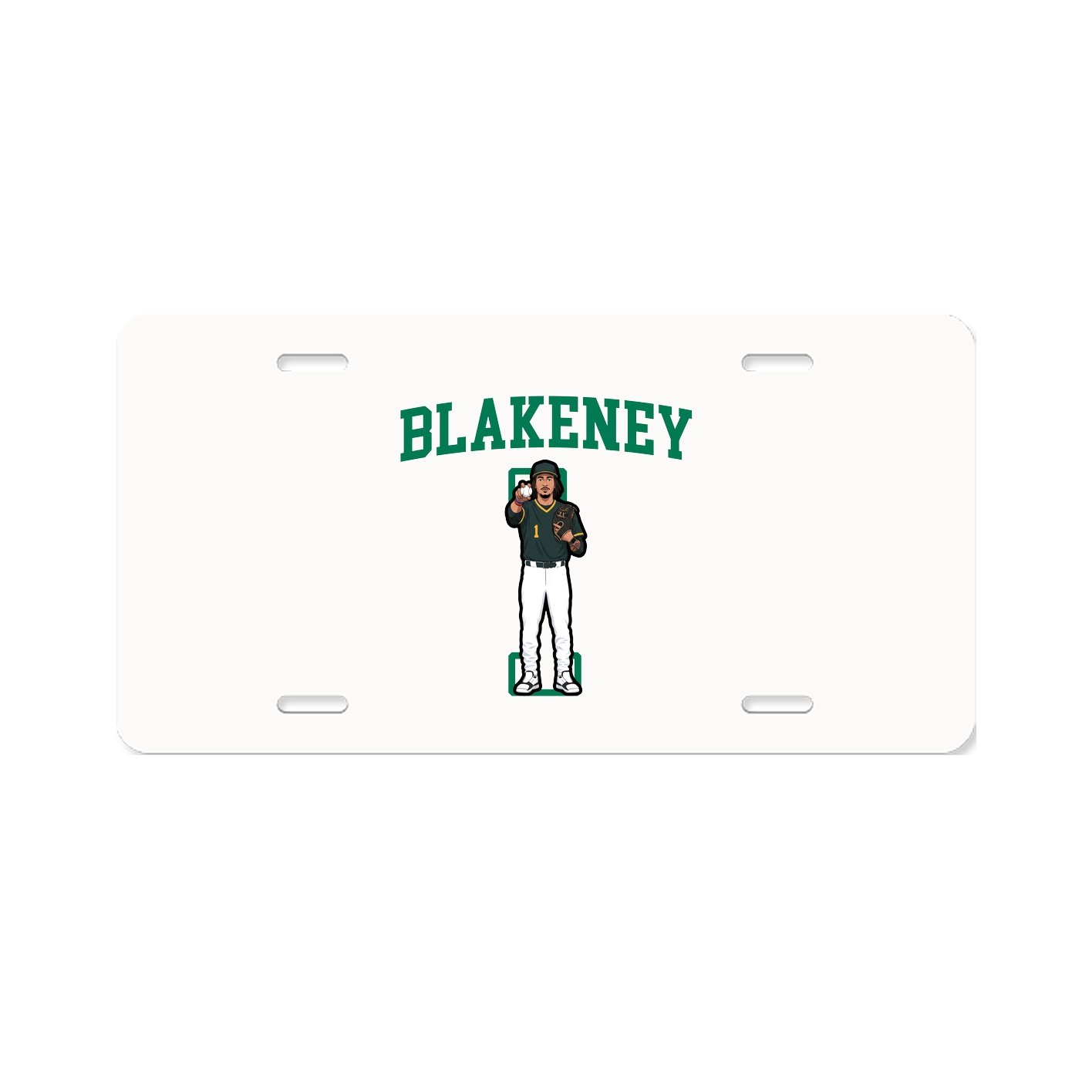 Aluminum License Plate