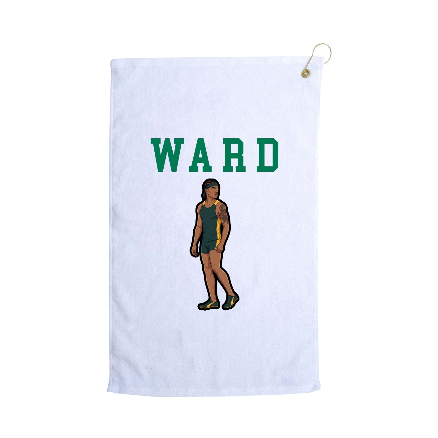 Golf Towel — Shirsey in White