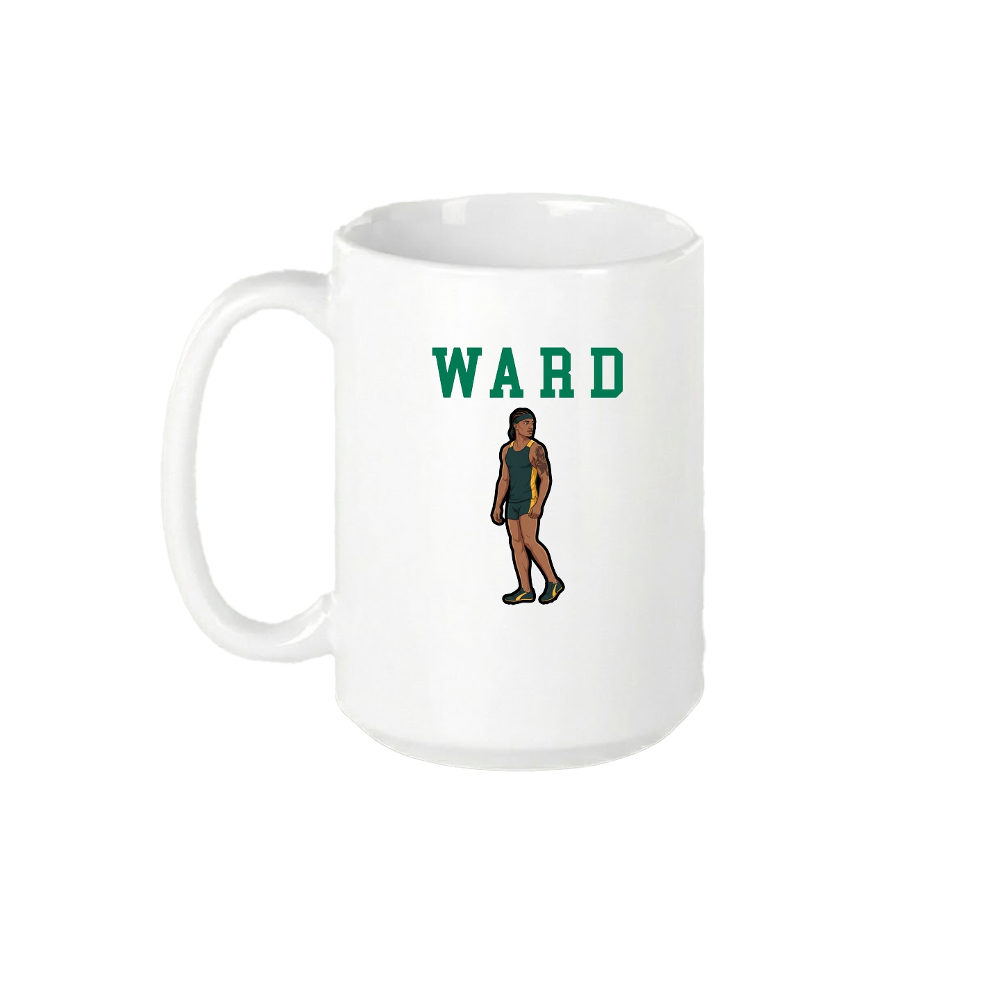15oz Coffee Mug — Shirsey in White