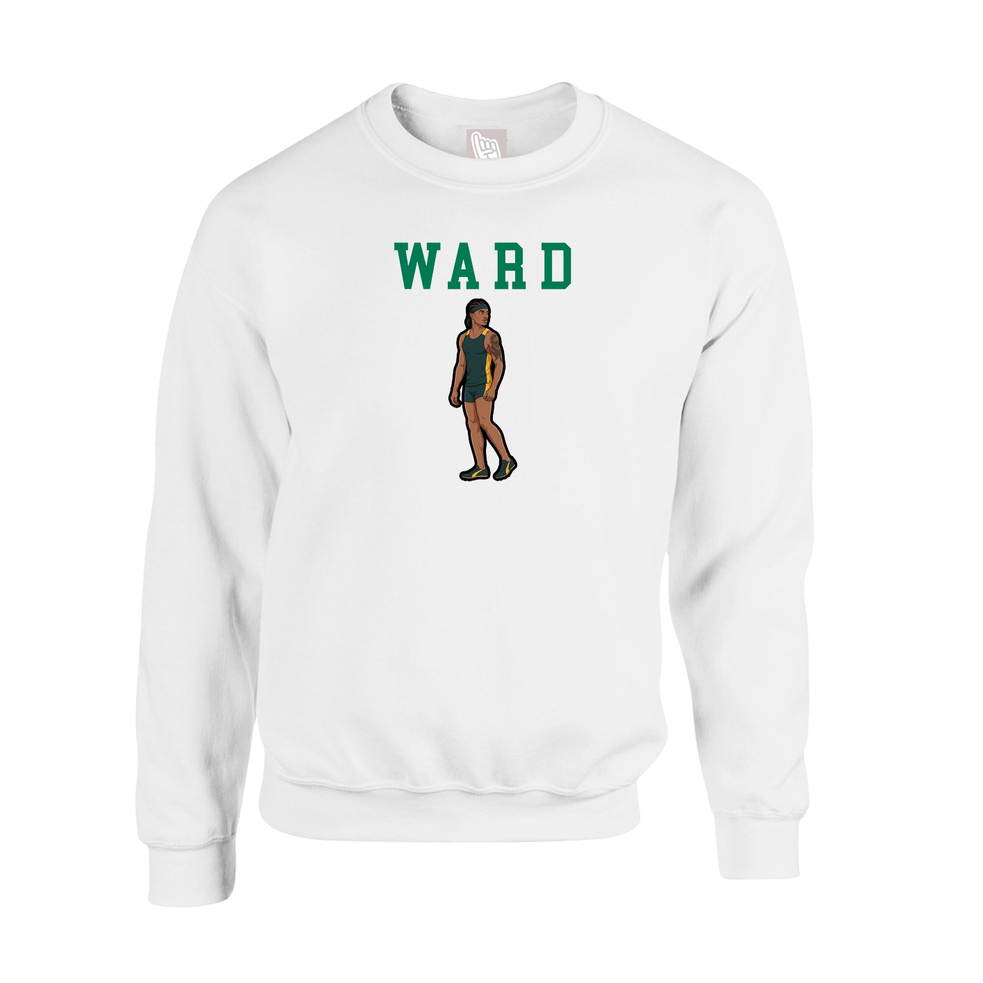 Fleece Crew — Shirsey in White