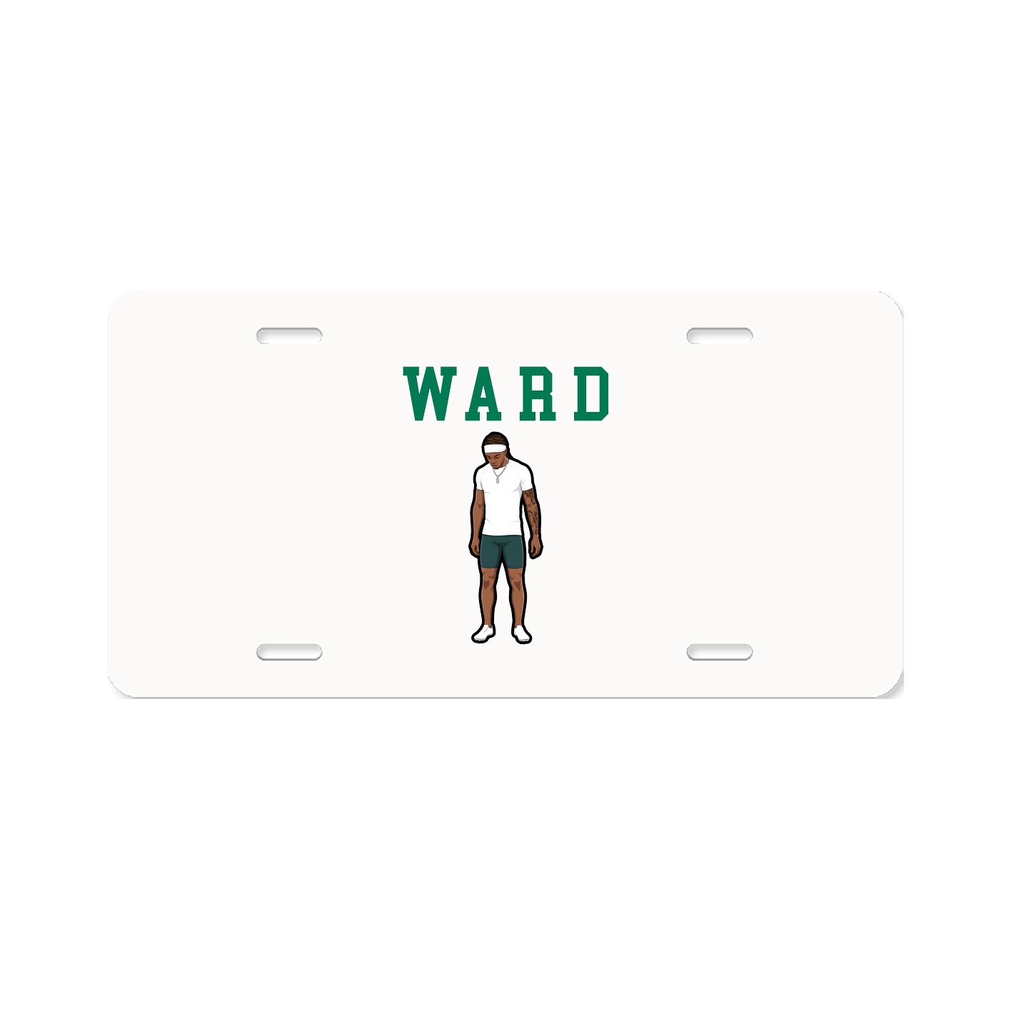 License Plate — Shirsey in Classic