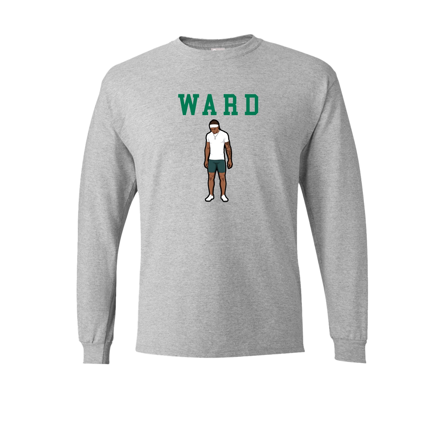 Long Sleeve Tee — Shirsey in Grey