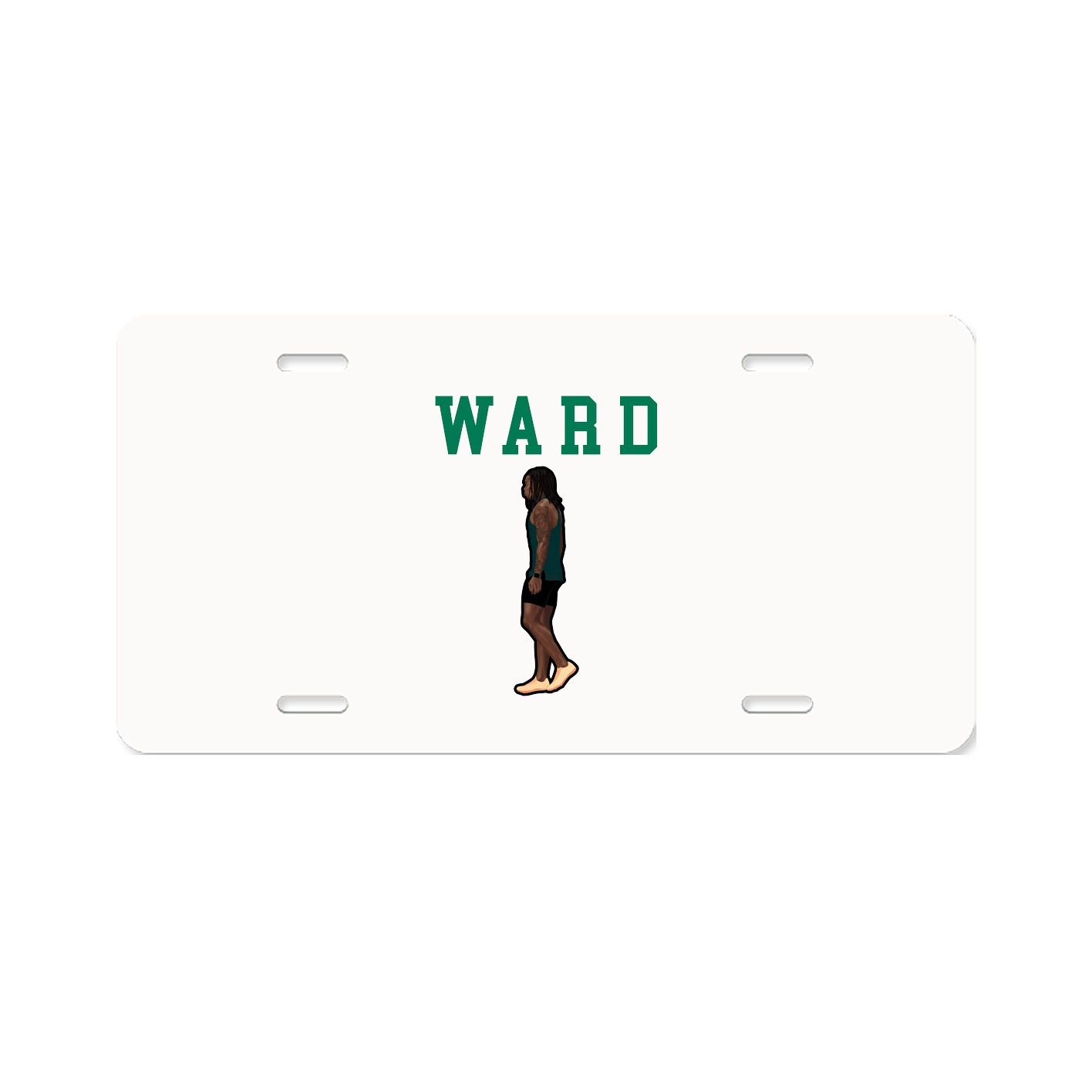 License Plate — Shirsey in Classic