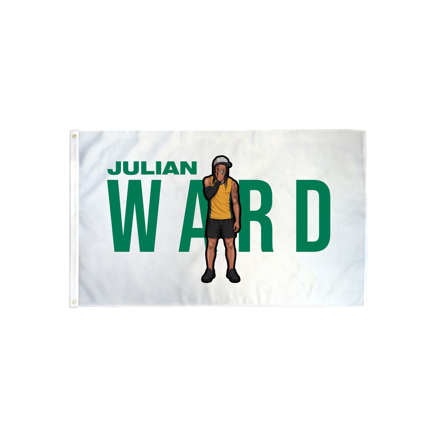 3x5 Flag — Player Name in Classic