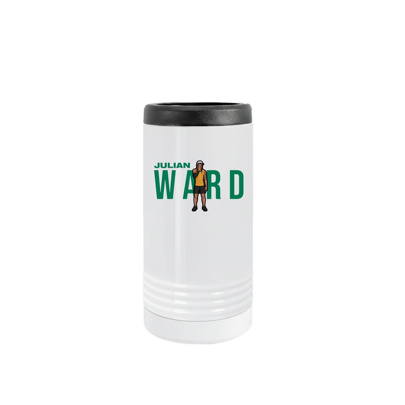 Slim Beverage Holder — Player Name in White