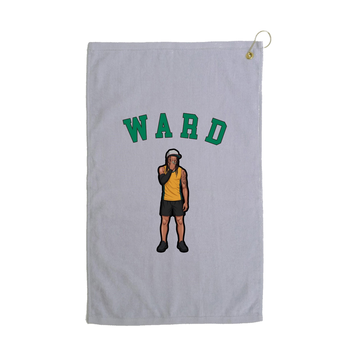Golf Towel — Shirsey Arch in Grey