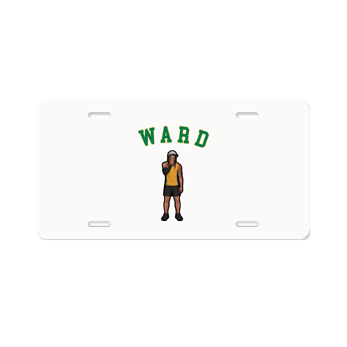 License Plate — Shirsey Arch in Classic
