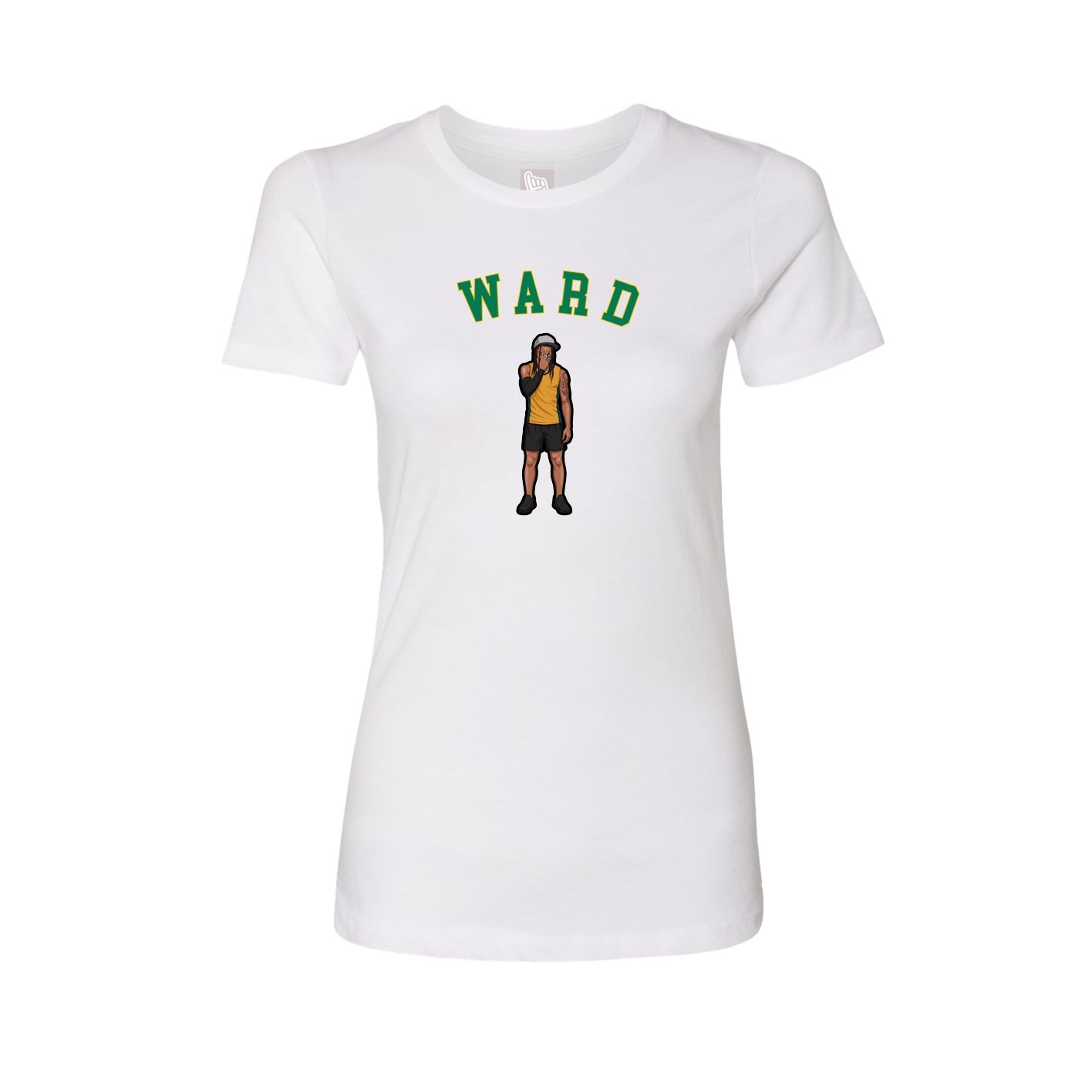 Womens Tee — Shirsey Arch in White