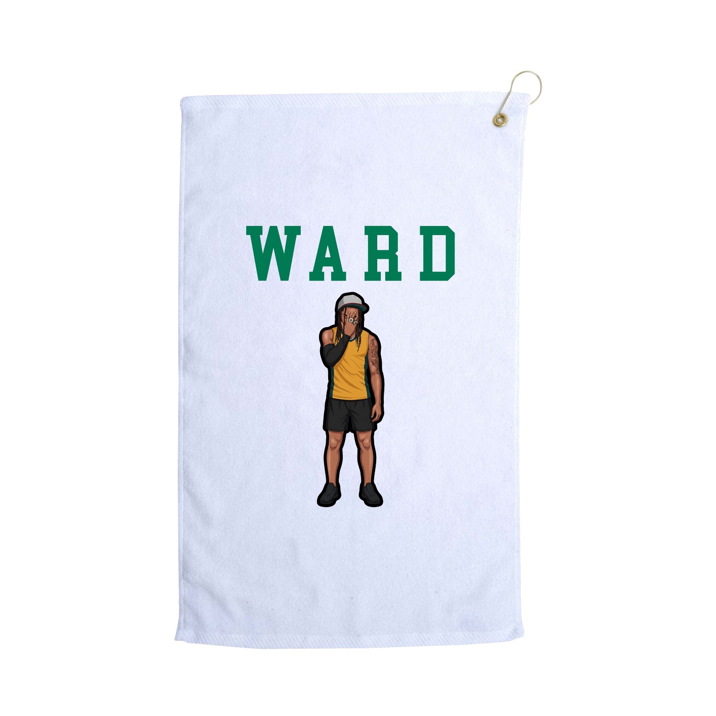 Golf Towel — Shirsey in White