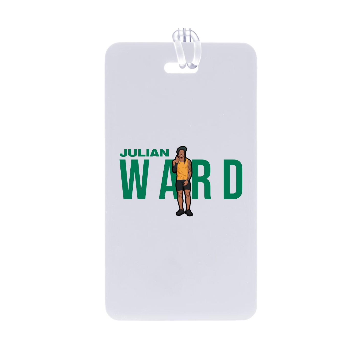 Bag Tag — Player Name in Classic