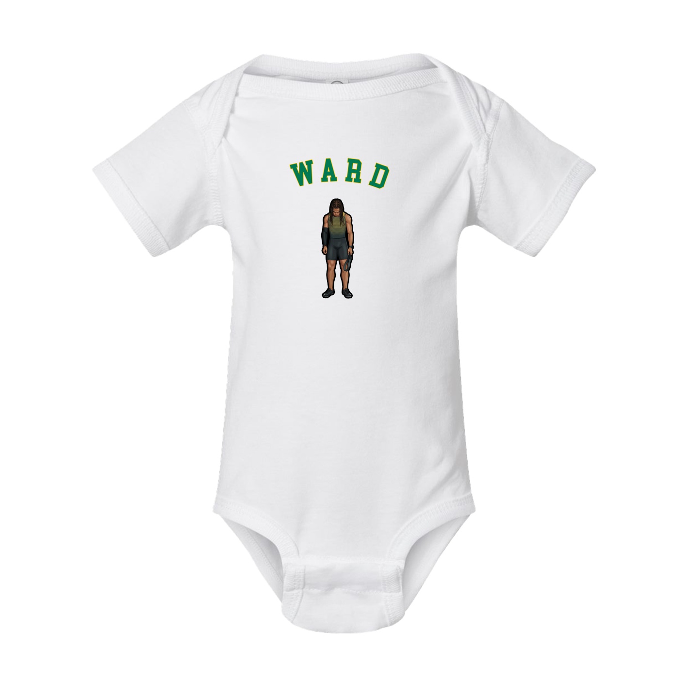 Baby Onesie — Shirsey Arch in White