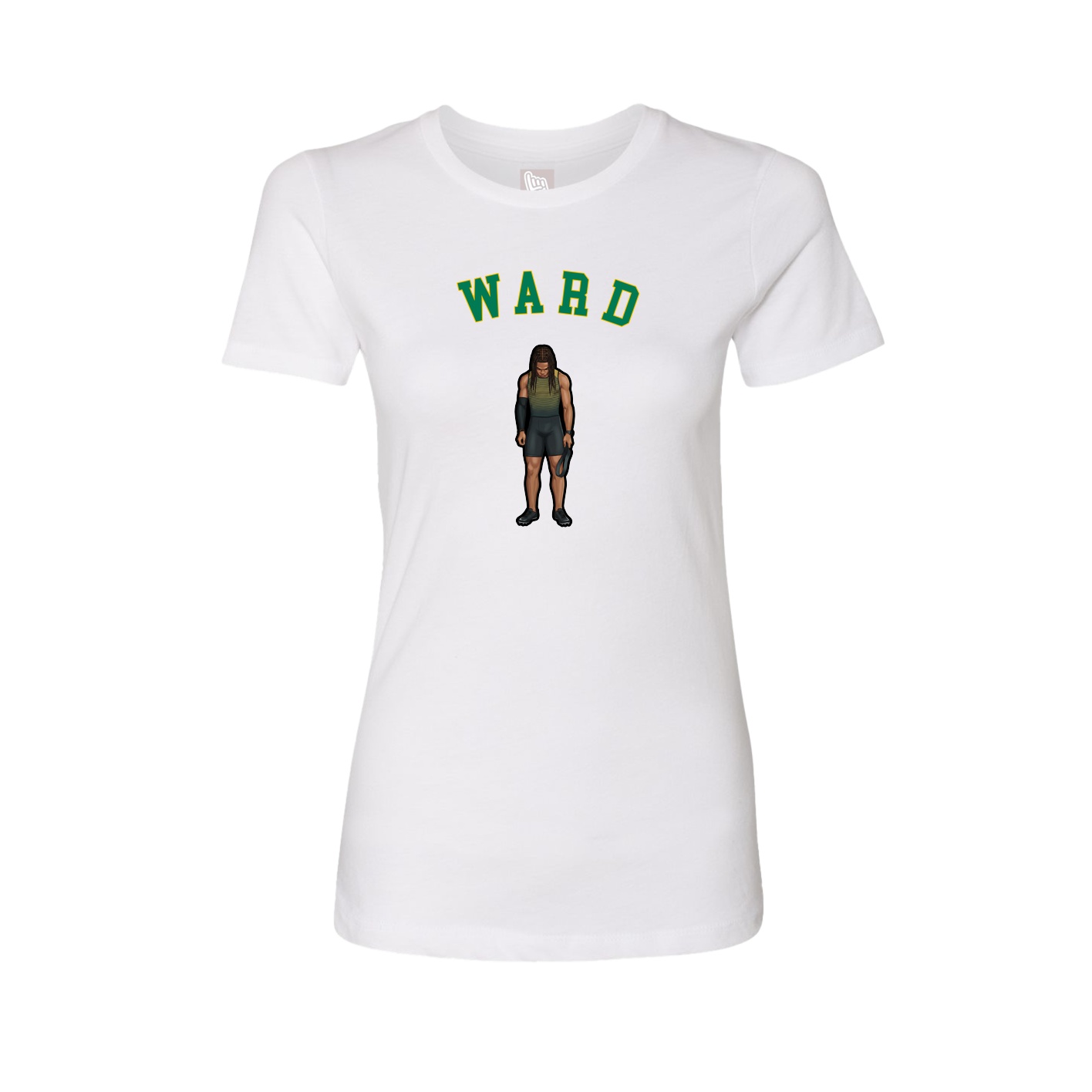 Womens Tee — Shirsey Arch in White